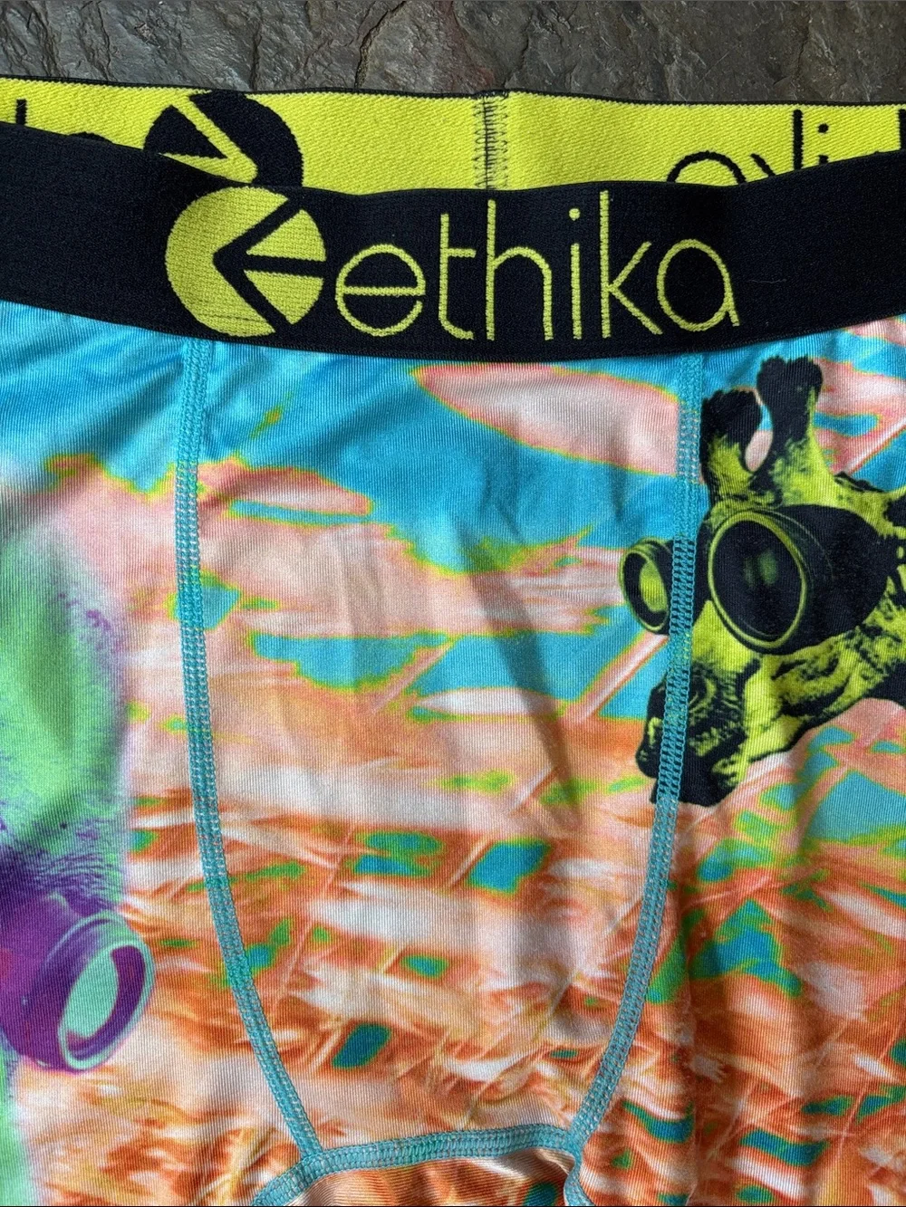 ethika Neon Safari Print Boxer Briefs